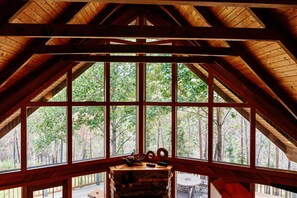Interior - Beautiful Mountain Views - Sleeps 15, 5BR/6BA Hot Tub No Pets on 3 acres (Sevierville)