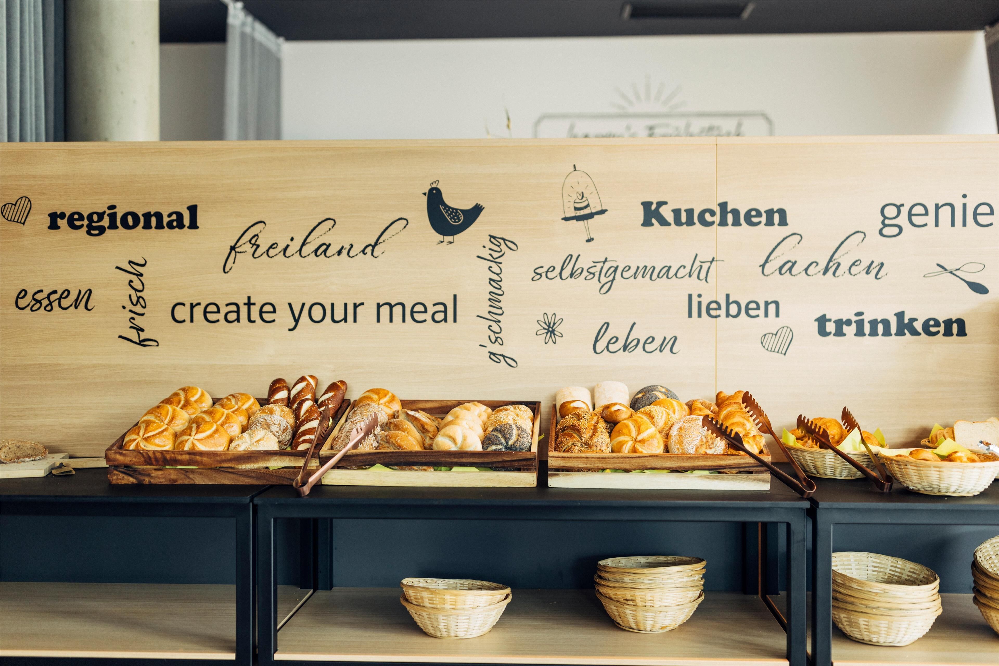 daily buffet breakfast (eur 18 per person)