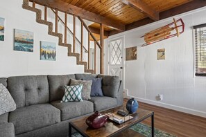 Smart TV y chimenea