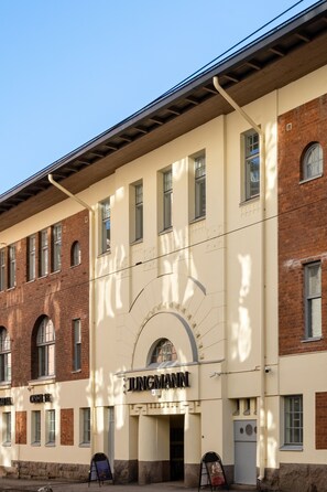 Façade de l’hébergement