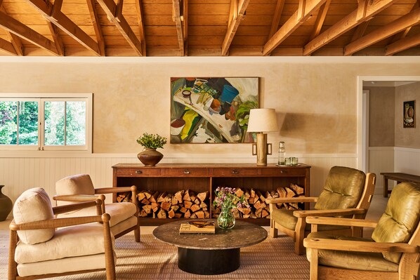 Sala de estar en el lobby