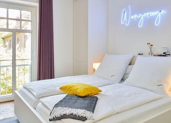 2 chambres, fer et planche à repasser, accès au Wi-Fi (inclus)