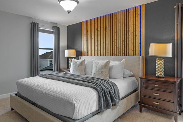 5 bedrooms, iron/ironing board, travel crib, WiFi