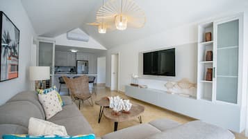 Premium Villa, 3 Bedrooms, Private Pool, Pool View | Living area