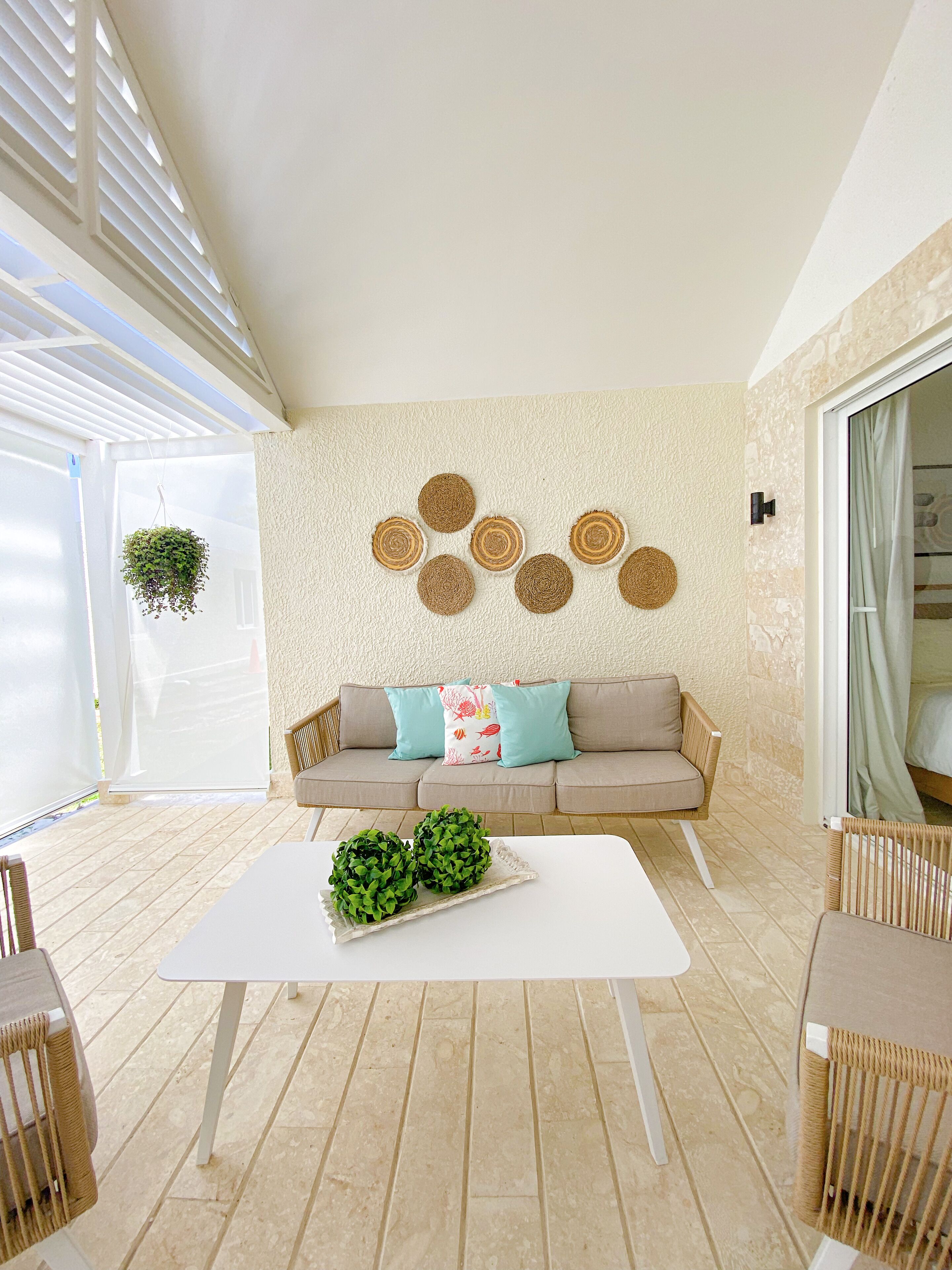 Villa exclusiva, 2 habitaciones, alberca privada, vista a la alberca | Terraza o patio