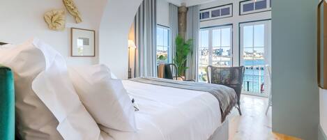 Chambre Deluxe, terrasse, vue mer