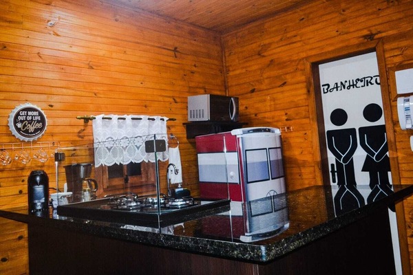 Chalet | Eigene Küche | Kühlschrank, Mikrowelle, Ofen, Herdplatte