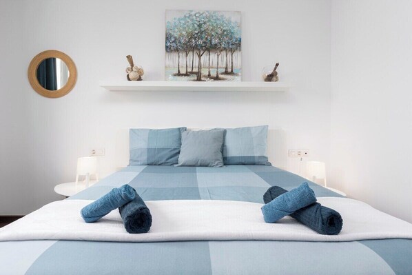 3 bedrooms, iron/ironing board, travel cot, WiFi