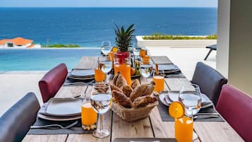 Opções para refeição ao ar livre