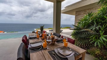 Opções para refeição ao ar livre