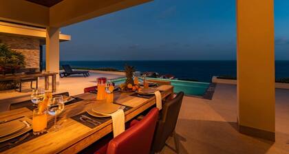 Modern Villa with Ocean/Salt Lake Views and Infinity Pool in Coral Estate # 1205