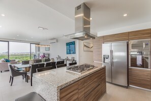 Microwave, oven, stovetop, coffee/tea maker - Apartment (Zapopan)