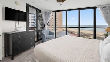 2 bedrooms, blackout curtains, free WiFi, bed sheets