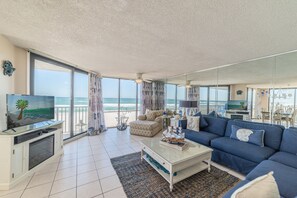 TV - Wish Upon A Starfish Leeward-Windward 200L-Beachfront-2nd Floor-Starfish Wishes & Salty Kisses! (Panama City Beach)