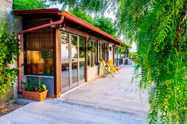 Terrace/patio - Villa Aulena - Holiday home in Sicily (Trappeto)