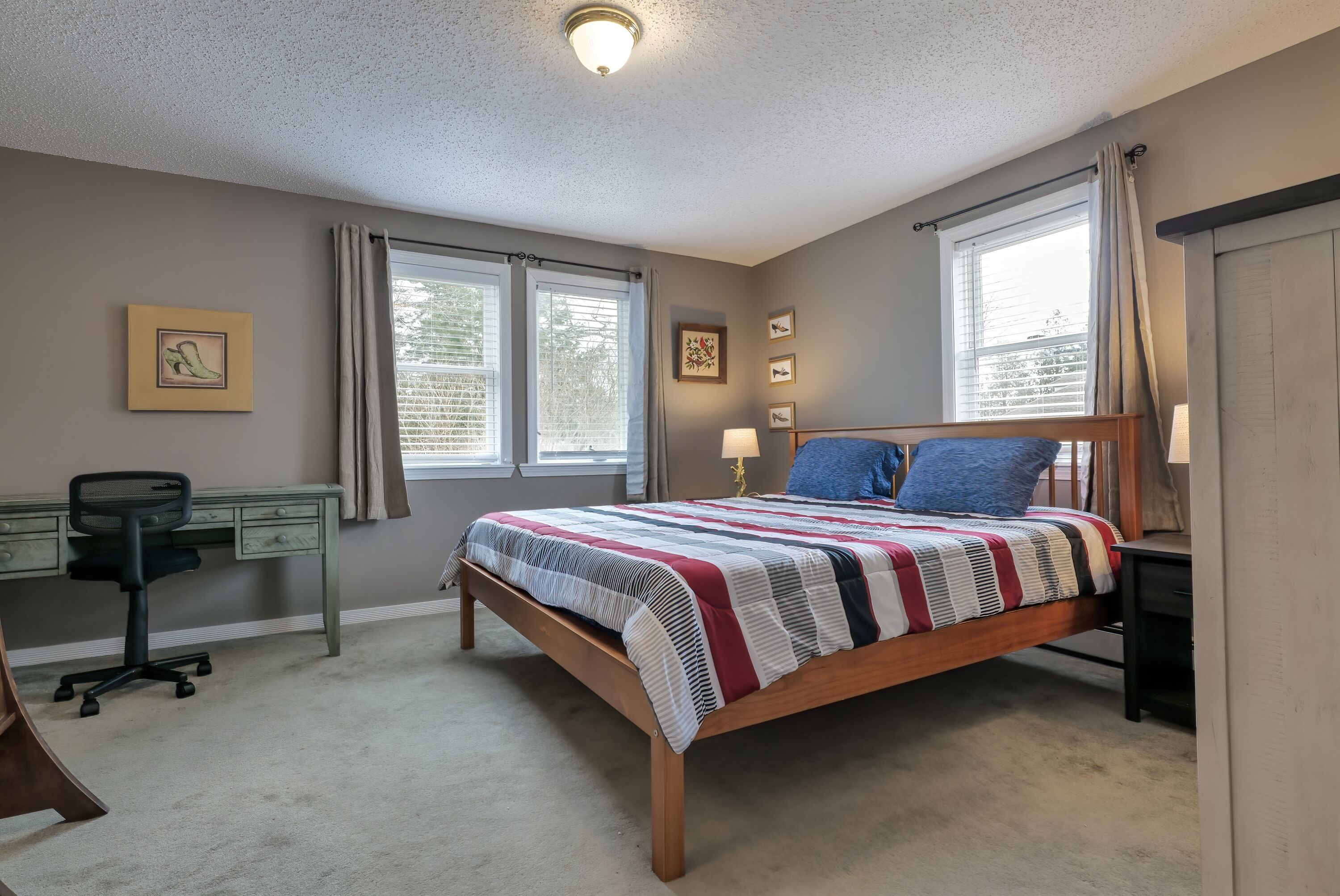 Spacious 4 bedroom home fast internet/walk to town!