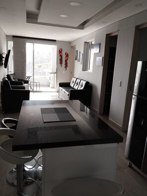 Interior - Hermoso Apartamento con vista a la represa! (Bouvet Island)