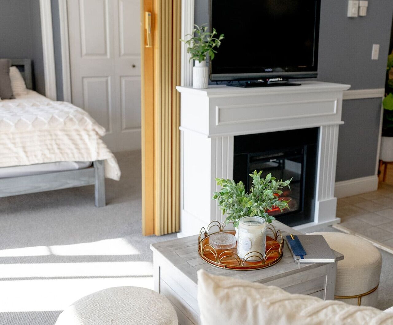 1 bedroom, desk, iron/ironing board, WiFi