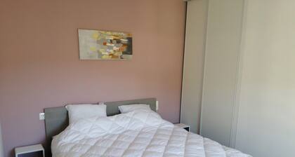 Confortable T2 ascenseur parking privé climatisation wifi 300 m de la cure