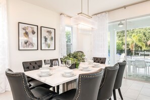 Dining - Golden Bear Oasis | 6 Bed, 5.5 Bath Villa, Private Pool, Game Room, Themed Kids' Rooms (Kissimmee)