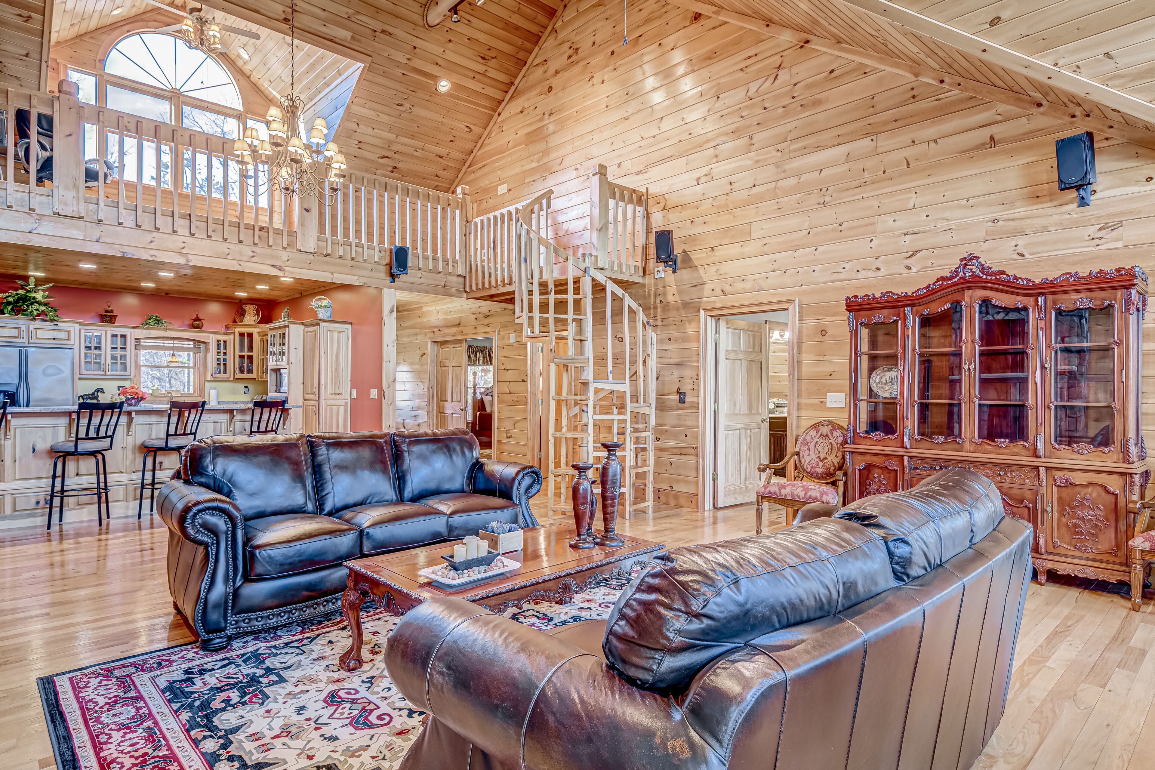 Expansive mountain lodging with game room, loft, WiFi, sweeping views & more