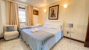 Standardværelse til 3 personer | Gratis Wi-Fi, sengetøj