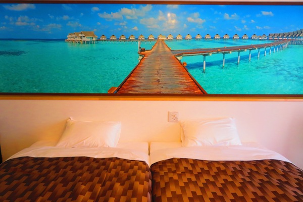 Twin Room, Non Smoking | Blackout drapes, free WiFi, bed sheets