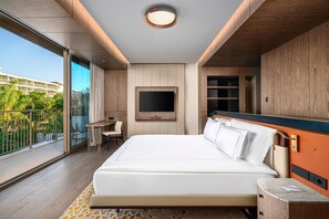 Sengetøy av topp kvalitet, minibar (inkludert) og individuelt dekorert