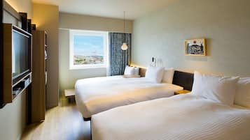 In-room safe, blackout curtains, iron/ironing board, free WiFi