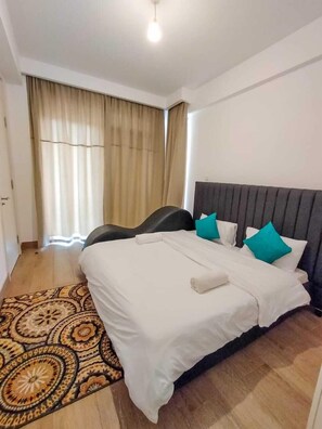 Leilighet – executive | 2 soverom, wi-fi (inkludert) og rullestolvennlig