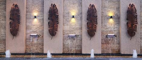 Voorkant van accommodatie