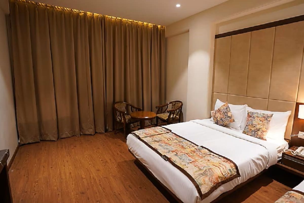 Ropa de cama de alta calidad y minibar 