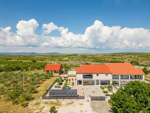 Aerial view - Villa Silentium (Benkovac)