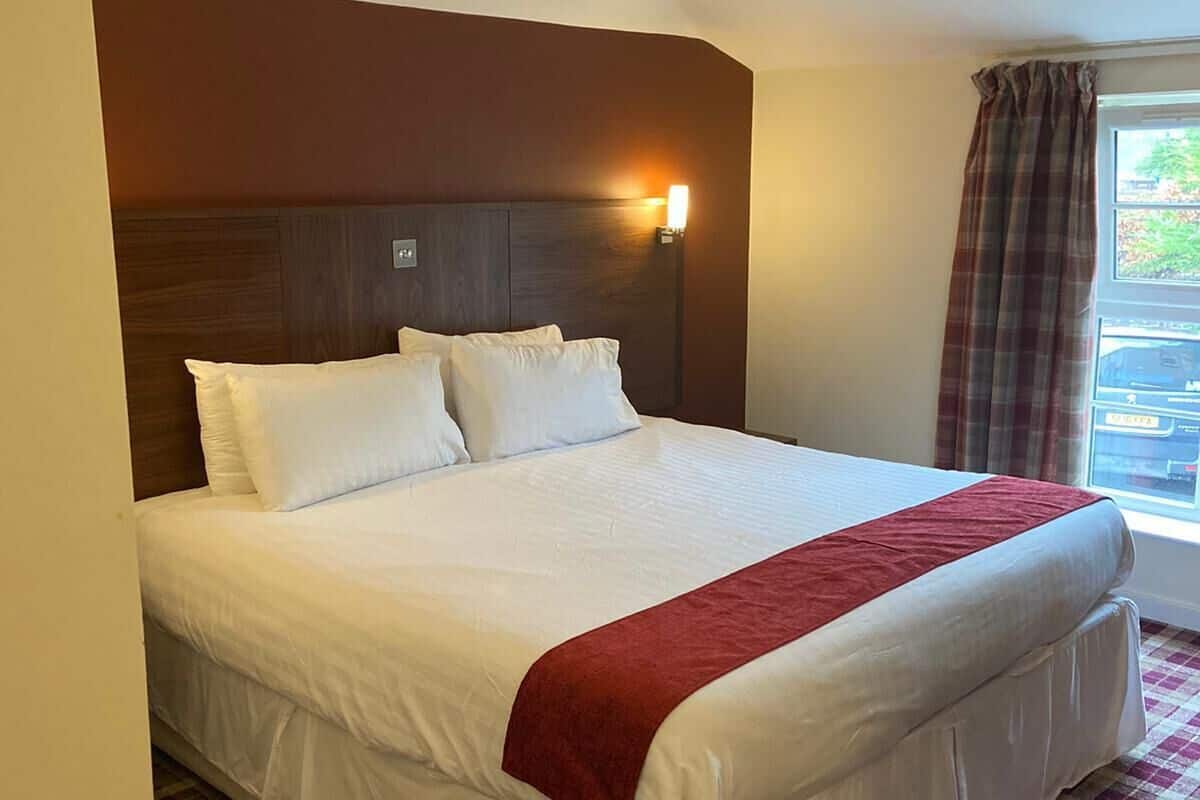 deluxe double room | in-room safe, blackout curtains, soundproofing, iron/ironing board