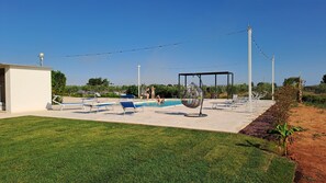 Outdoor pool - 5 minutes from the sea of Gallipoli, Eco Villa with private and independent pool (alezio)