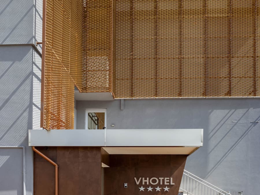 Entrada al alojamiento