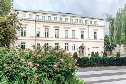 Fassade der Unterkunft