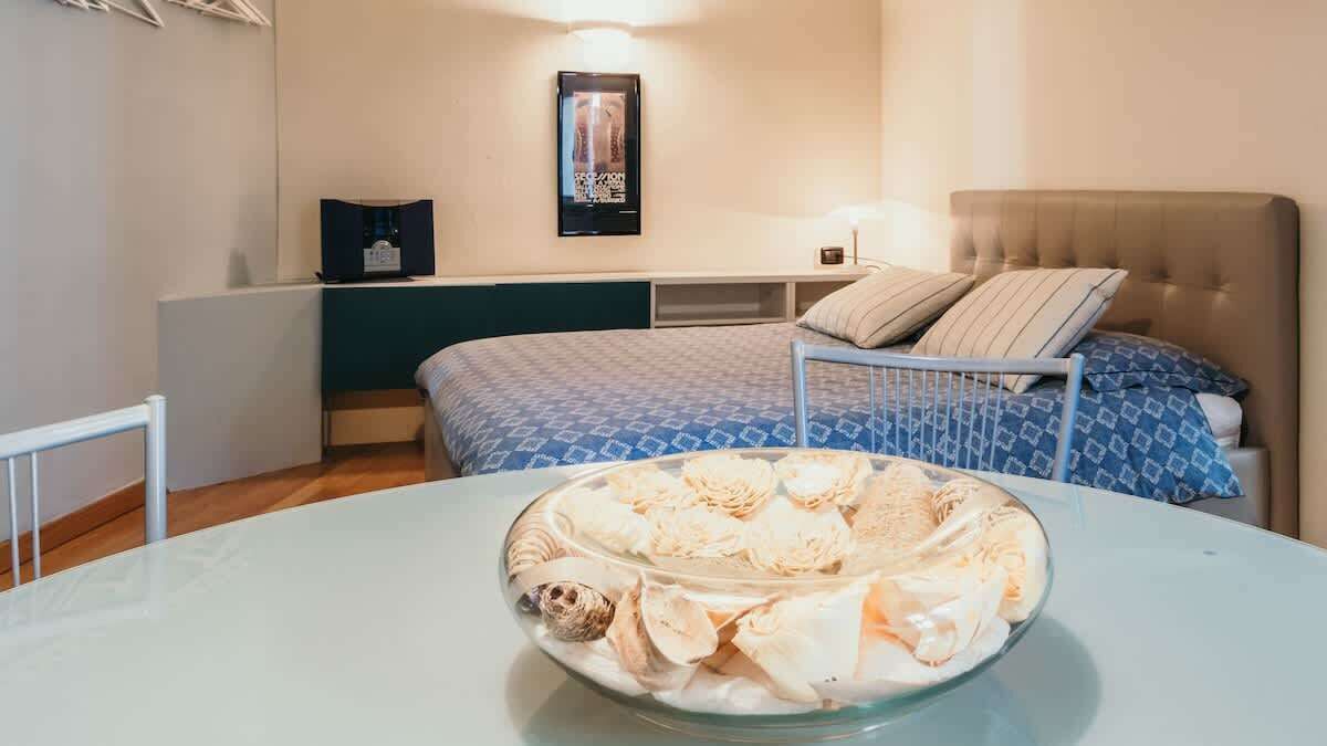 1 soverom og sengetøy