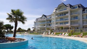 Seasonal outdoor pool