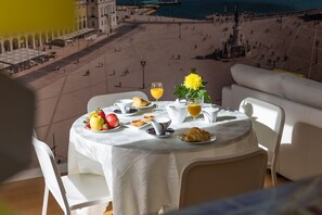 Opções para refeição ao ar livre