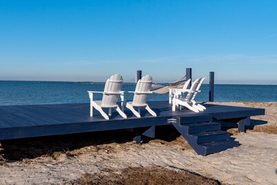 Double Down - Your Own Private Beach In The Backyard! Bayside Deck With Kayaks, Hammocks, And Even Crab Traps! 5 Bedroom Home by RedAwning