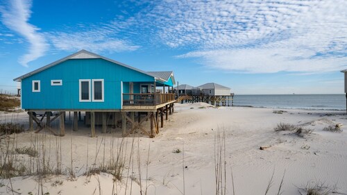 Knee Deep - Amazing Beach Cottage Locates On Sugar White Sands. Great Gulf And Bay Views. 4 Bedroom Home by RedAwning