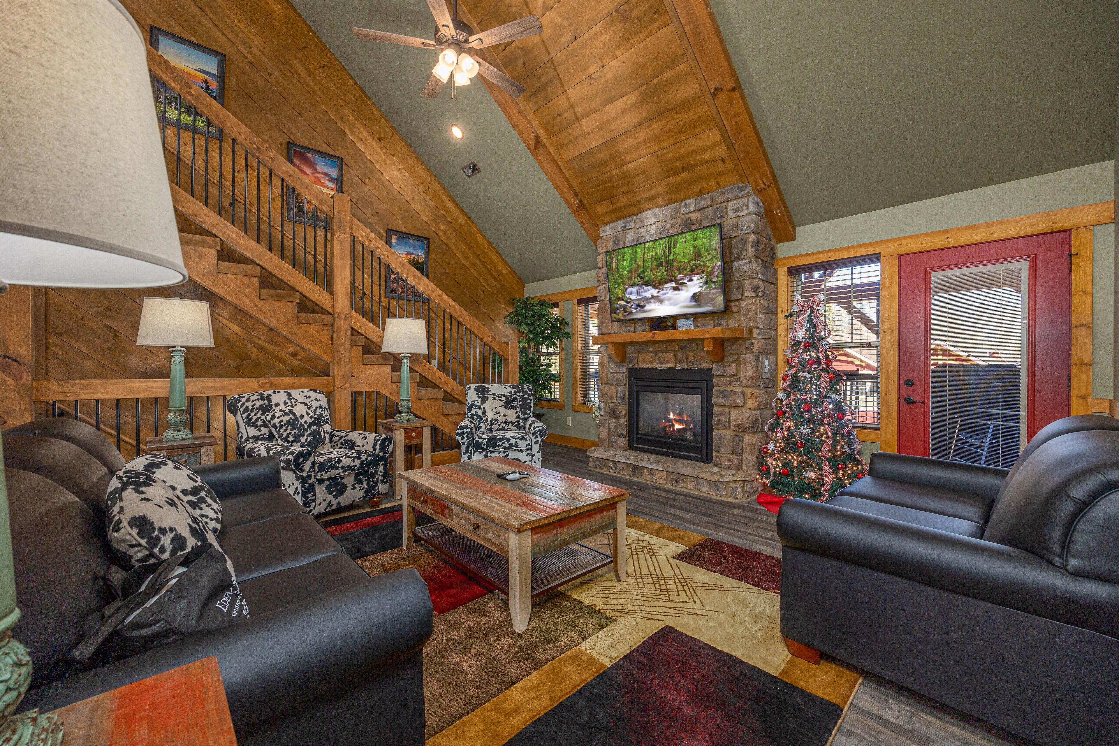 Heated indoor pool, sauna, jacuzzi, theater, game room plus more