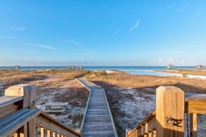 House, 4 Bedrooms | Beach/ocean view - The Bay House - Private Bay Beach! Short Walk To The Water. Outdoor Space Galore! 3 Bedroom Home by RedAwning (Dauphin Island)