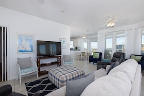 Maison, 3 chambres | Aire de séjour