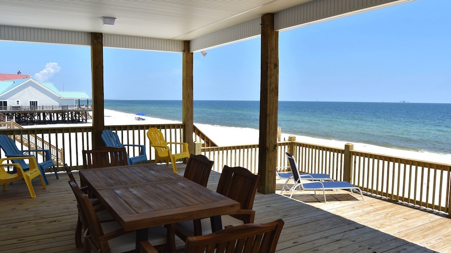 Pelicans Perch - Half Acre Private Lot Directly On The Gulf Of Mexico. The Perfect Setting For Life Long Family Memories! 4 Bedroom Home by RedAwning