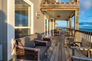 House, 4 Bedrooms | Balcony - Strand Castle - Gulf Front! An Ideal Layout With Game Room, Small Private Pool, And Roof Top Crow's Nest! 4 Bedroom Home by RedAwning (Dauphin Island)