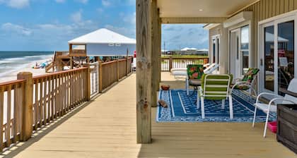 Off The Hook - Very Private Lot With Amazing Gulf Views Perfect For Your Family Beach Vacation 4 Bedroom Home by RedAwning