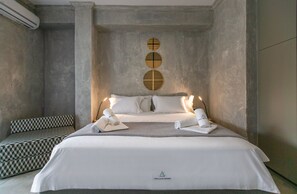 2 bedrooms, iron/ironing board, free WiFi, bed sheets - Lepanto Luxury Apartments FF (Ναύπακτος)