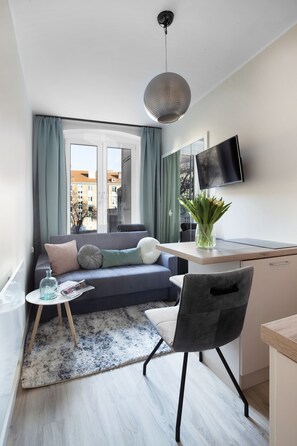 华丽开间套房 | 起居区